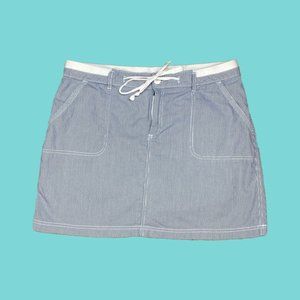 Pinstripe Mini Skort